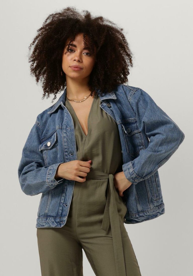GESTUZ blauwe gestuz spijkerjas dena gz denim jacket