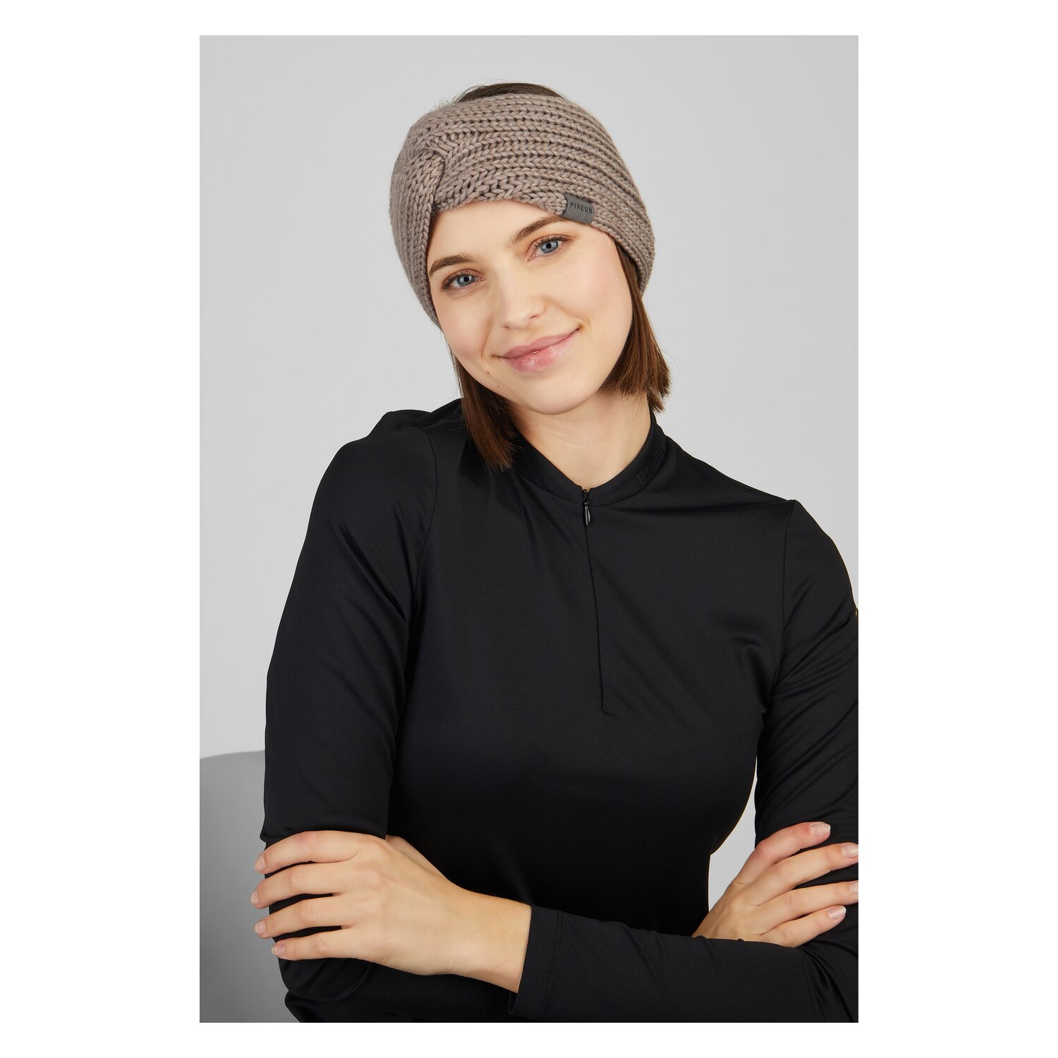PIKEUR Sports Collection Stirnband  - dark taupe - Einheitsgröße