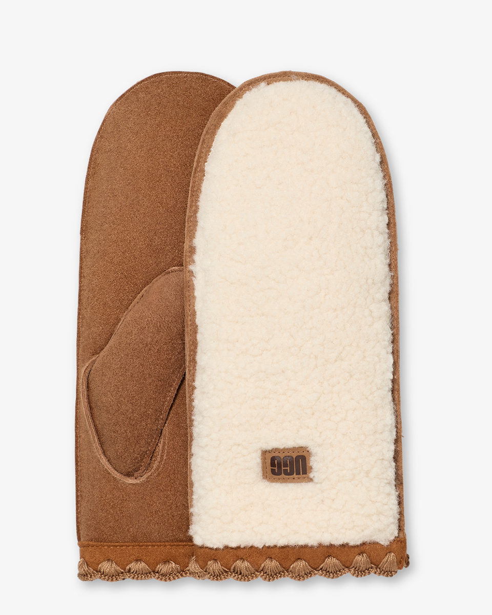 UGG UGGfluff Scalloped Mitten Nimbus Dameshandschoenen
