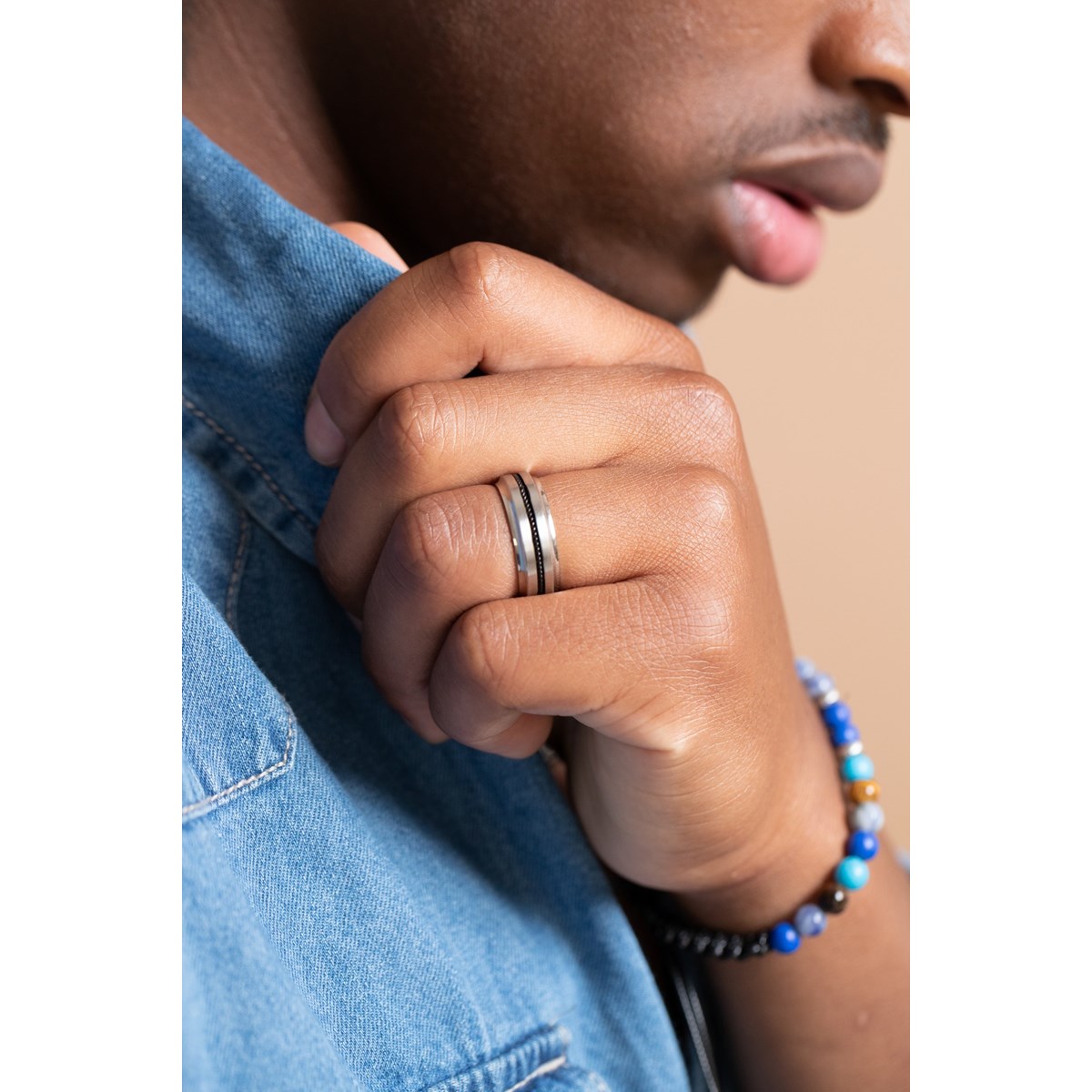 Bague Léo en Acier 316L