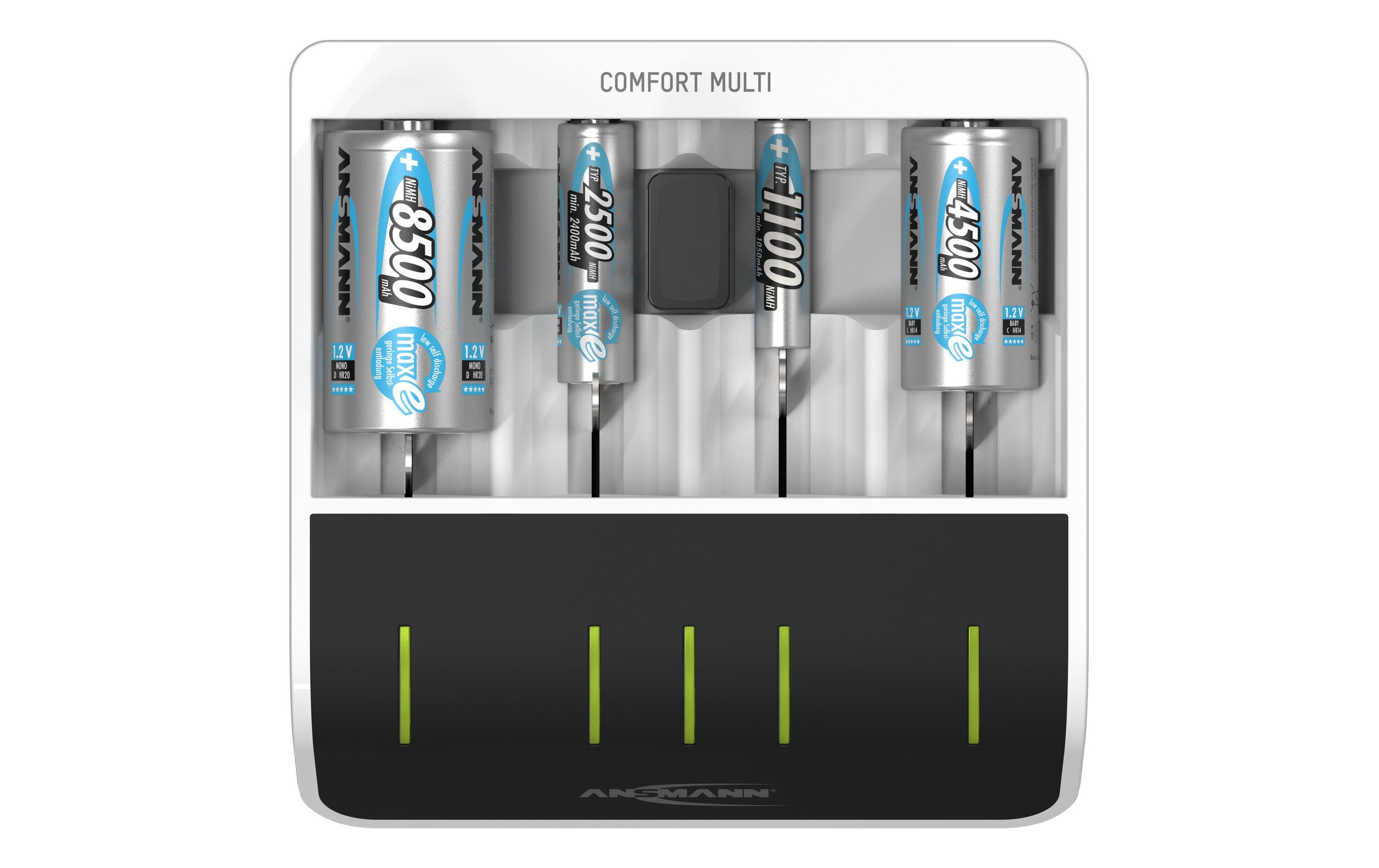 Ladegerät Comfort Multi Micro-USBMit «PERFECT 7»- Ladetechnologie