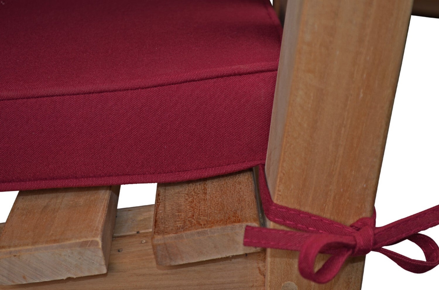 Tuinbankkussen, 140 x 47 cm, rood, 100% duurzaam polyester