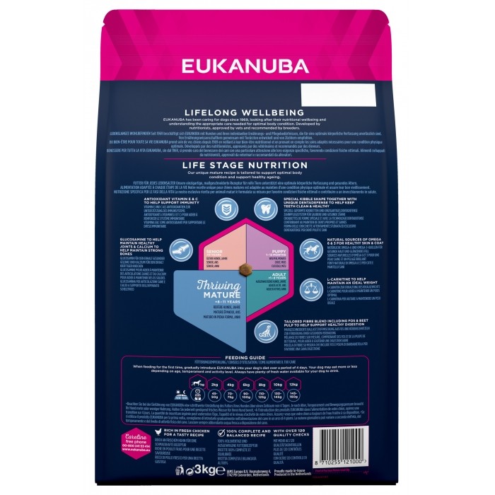 Eukanuba Thriving Mature Small Breed - Poulet