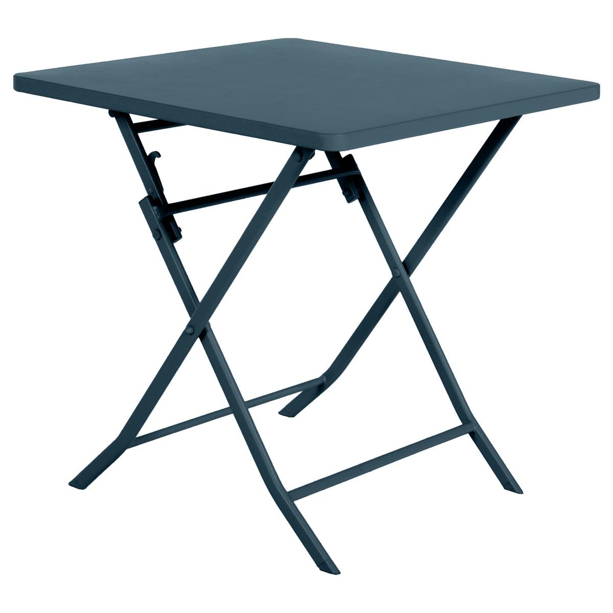 TABLE GREENSBORO CARREE PETROLE 2 PLACES