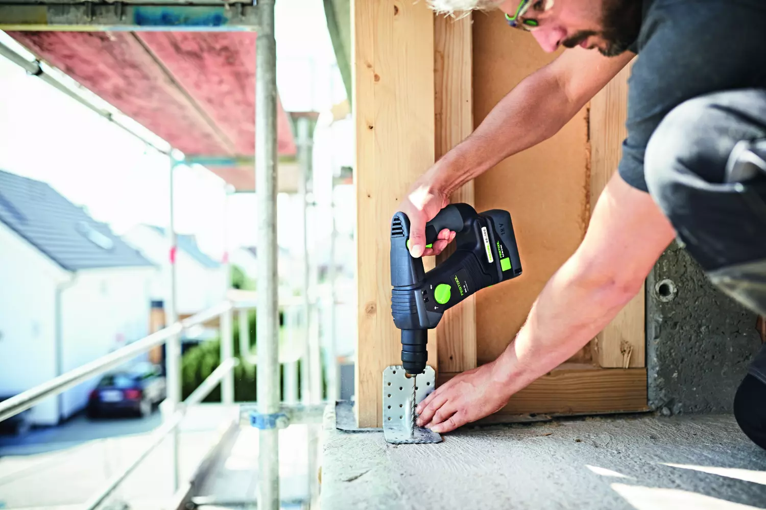 Festool BHC 18-Basic 18V Li-Ion accu SDS-Plus boorhamer body in systainer - 1,8J
