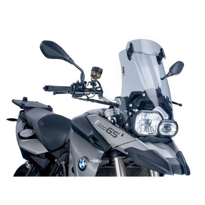 Bulle Puig Touring avec visière - Gris