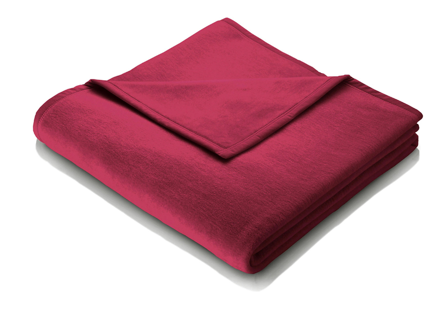 Hochwertige Schlafdecke mit Veloursband-Einfassung von Bocasa