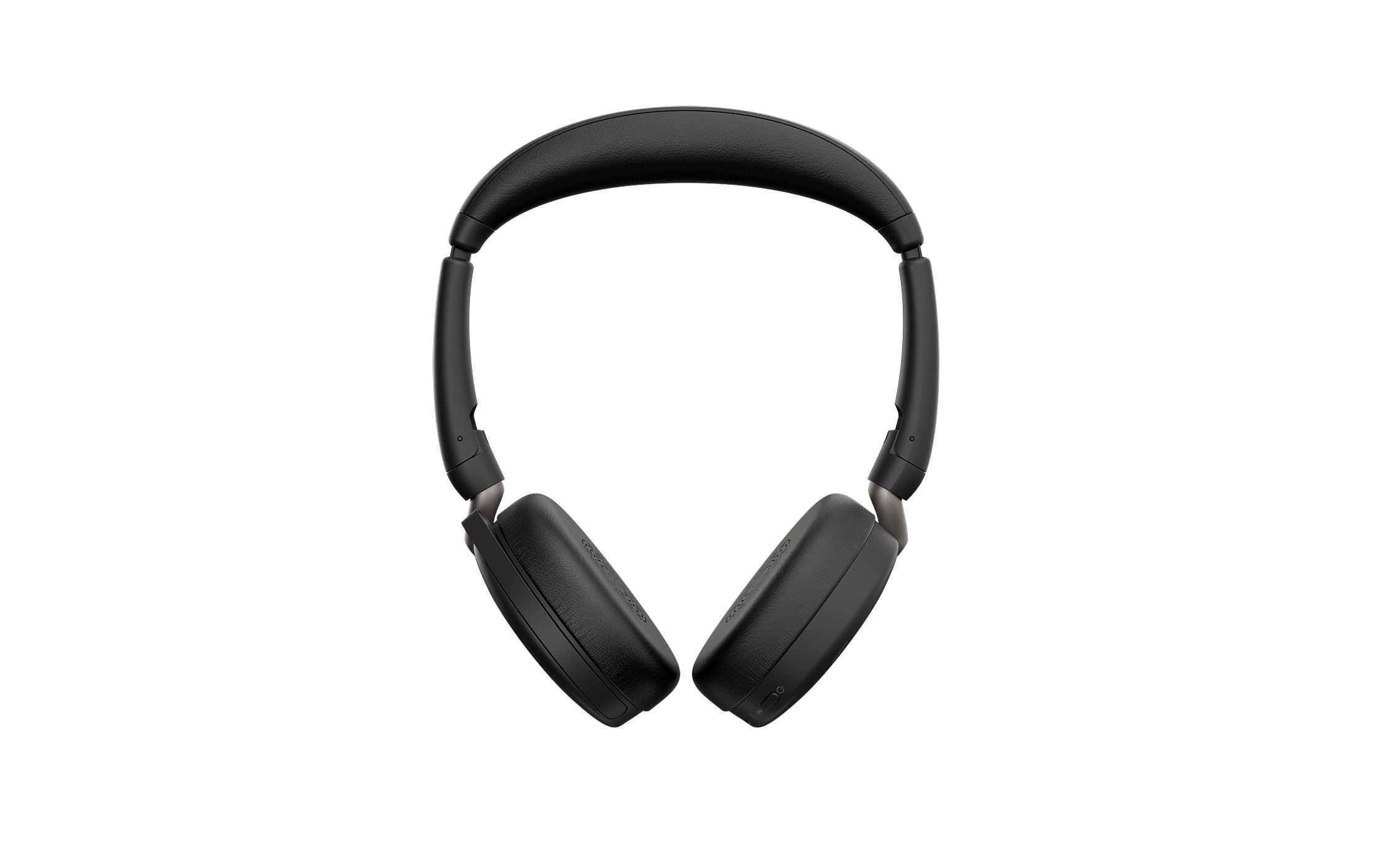 Headset Evolve2 65 Flex Duo UC, USB-A<br>Ultrakompaktes professionelles Headset für unterwegs mit der besten aktiven Geräuschunterdrückung seiner Klasse
