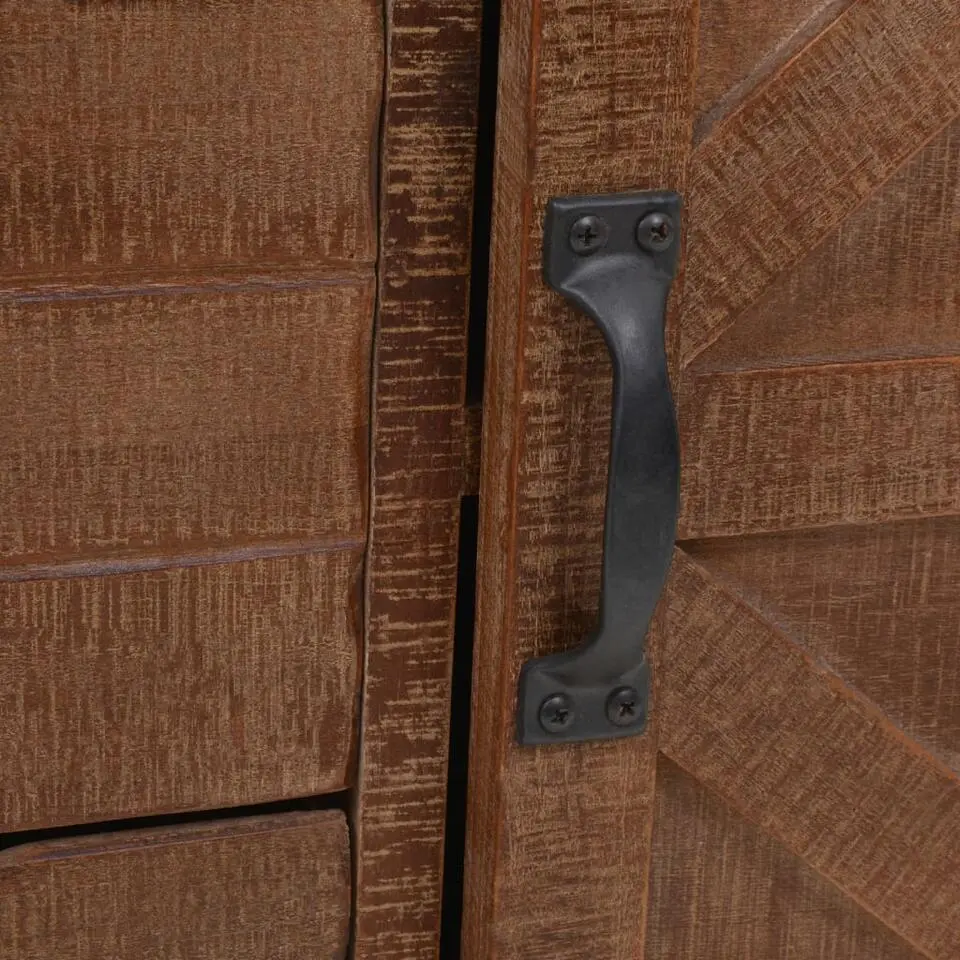 vidaXL - Opbergkast - Bruin - Hout