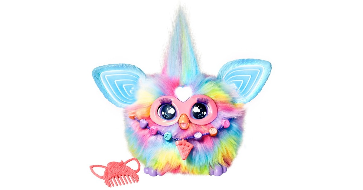 HasbroFurby Tie-Dye Pluchenspeelgoed