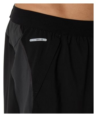 Short 2-en-1 Asics Road 7in Noir Homme