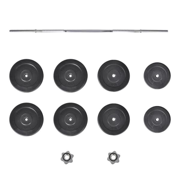 vidaXL Vektstangsett 60 kg