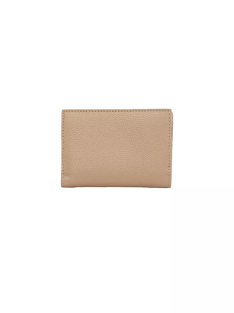 CALVIN KLEIN Geldbörse CK PLAQUE Small camel