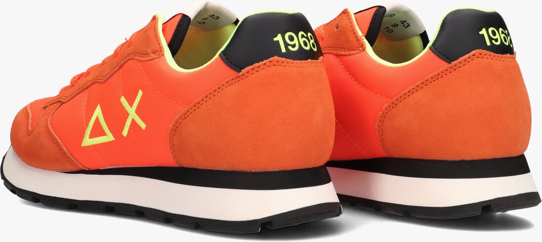 SUN68 oranje sun68 lage sneakers tom solid nylon men