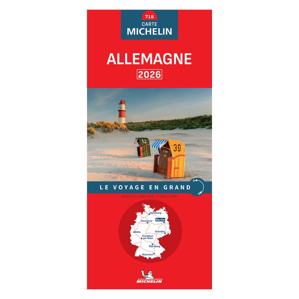 Carte Michelin ALLEMAGNE 2026