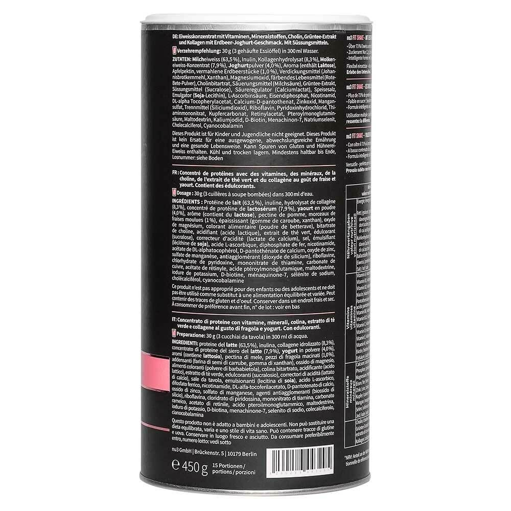 nu3 Fit Shake, Erdbeer-Joghurt