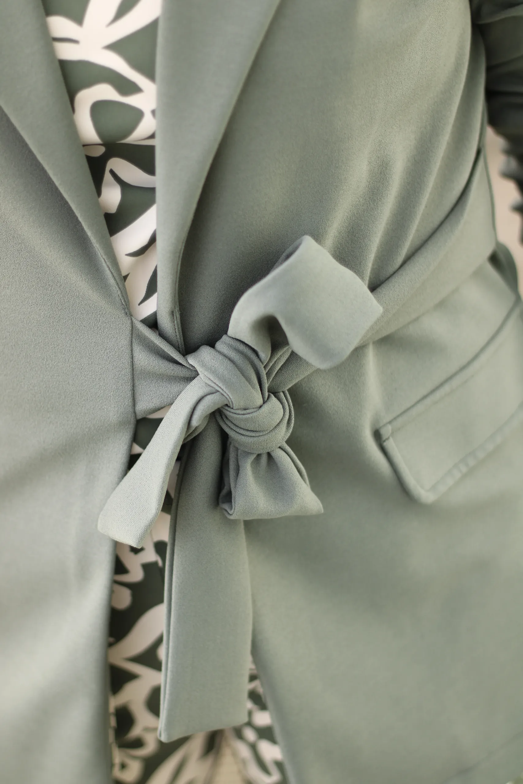 Zoso - Donna Crepe Blazer - Green