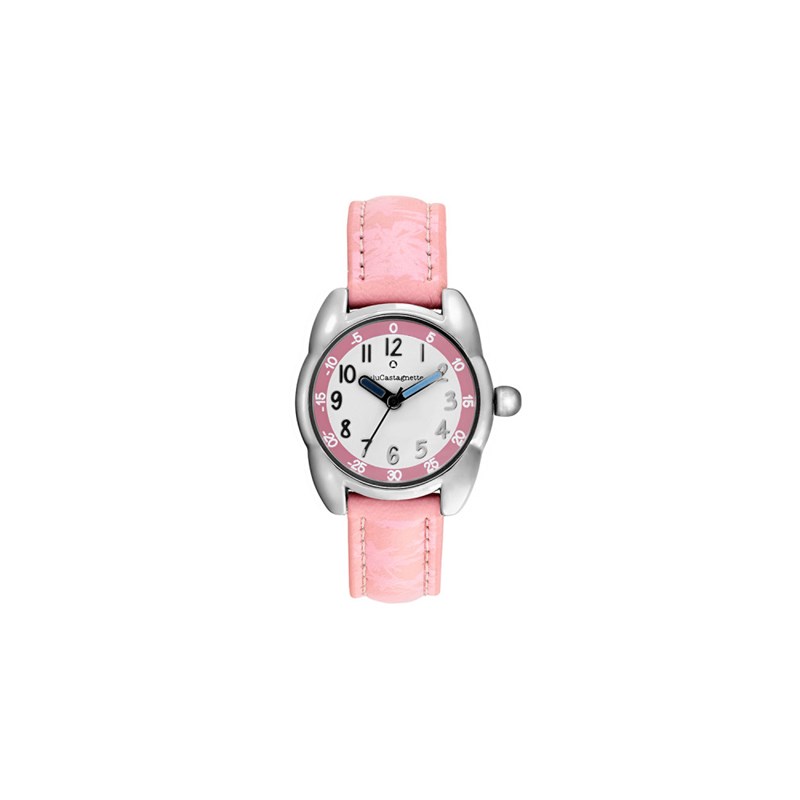 Montre fille analogique Lulu Castagnette - Bracelet cuir - Petite Lulu