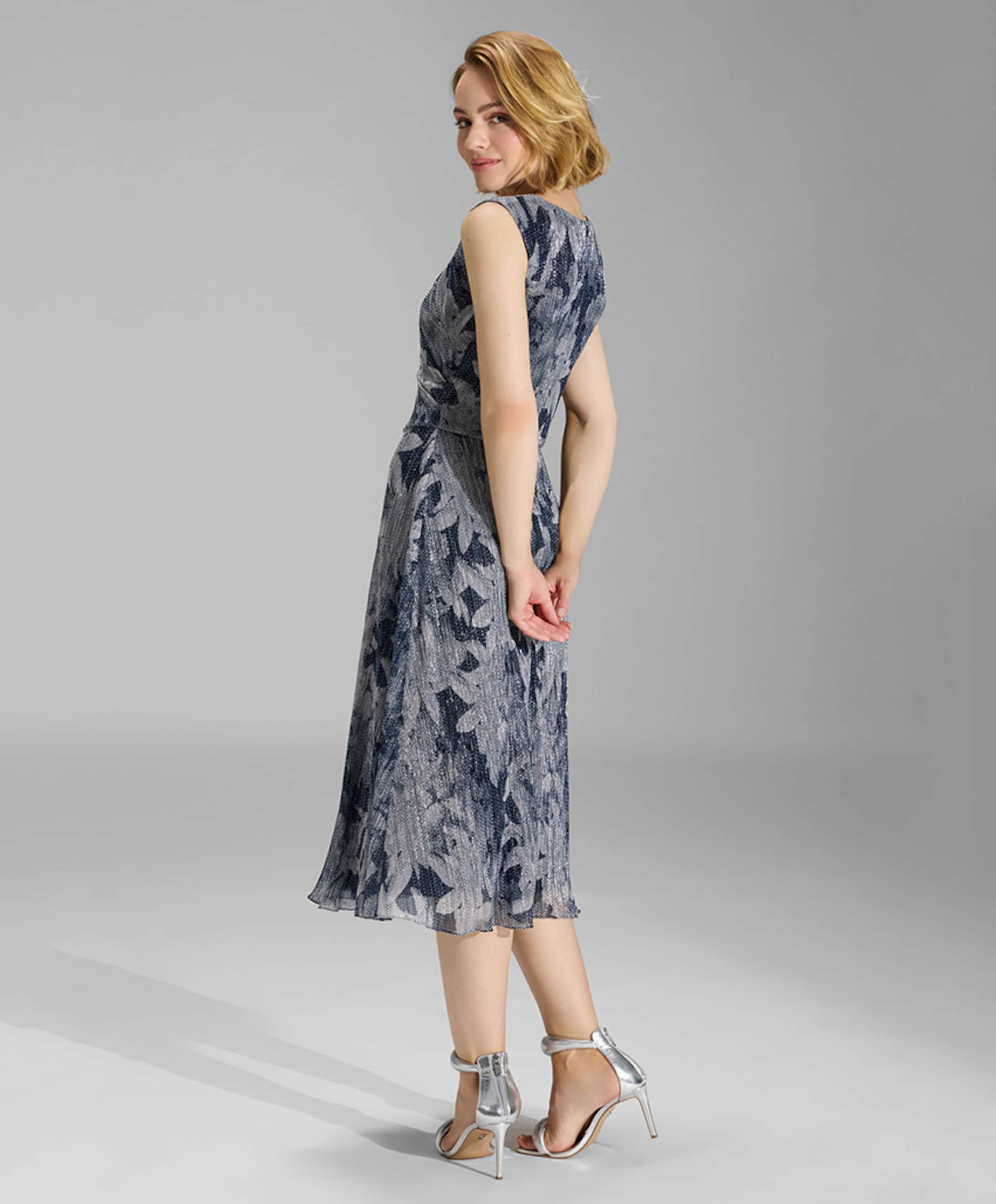 Swing Dames jurk blauw