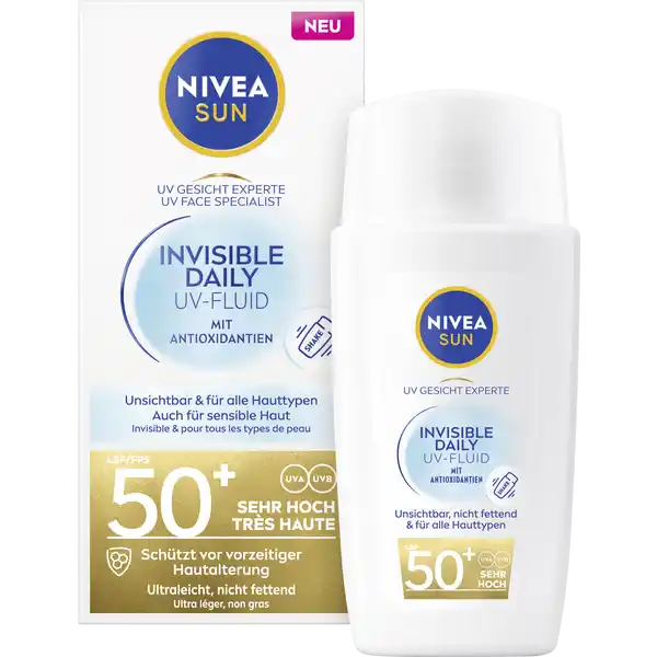 UV Gesicht Experte Invisible Daily UV-Fluid LSF 50+