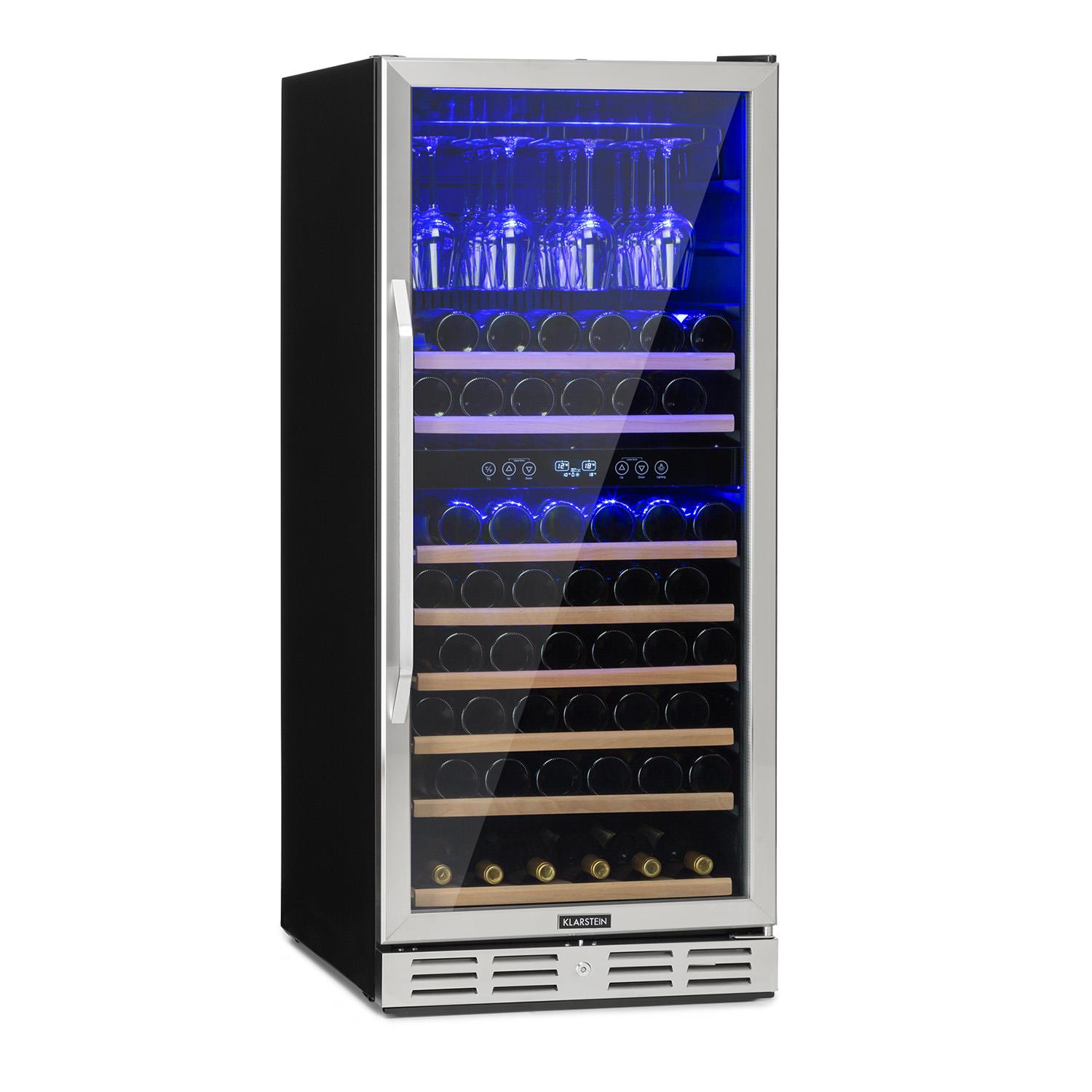 Vinovilla Grande 116 Built-in Duo Weinkühlschrank 310 Ltr 116 Fl. LED 313 Liter 2 Kühlzonen