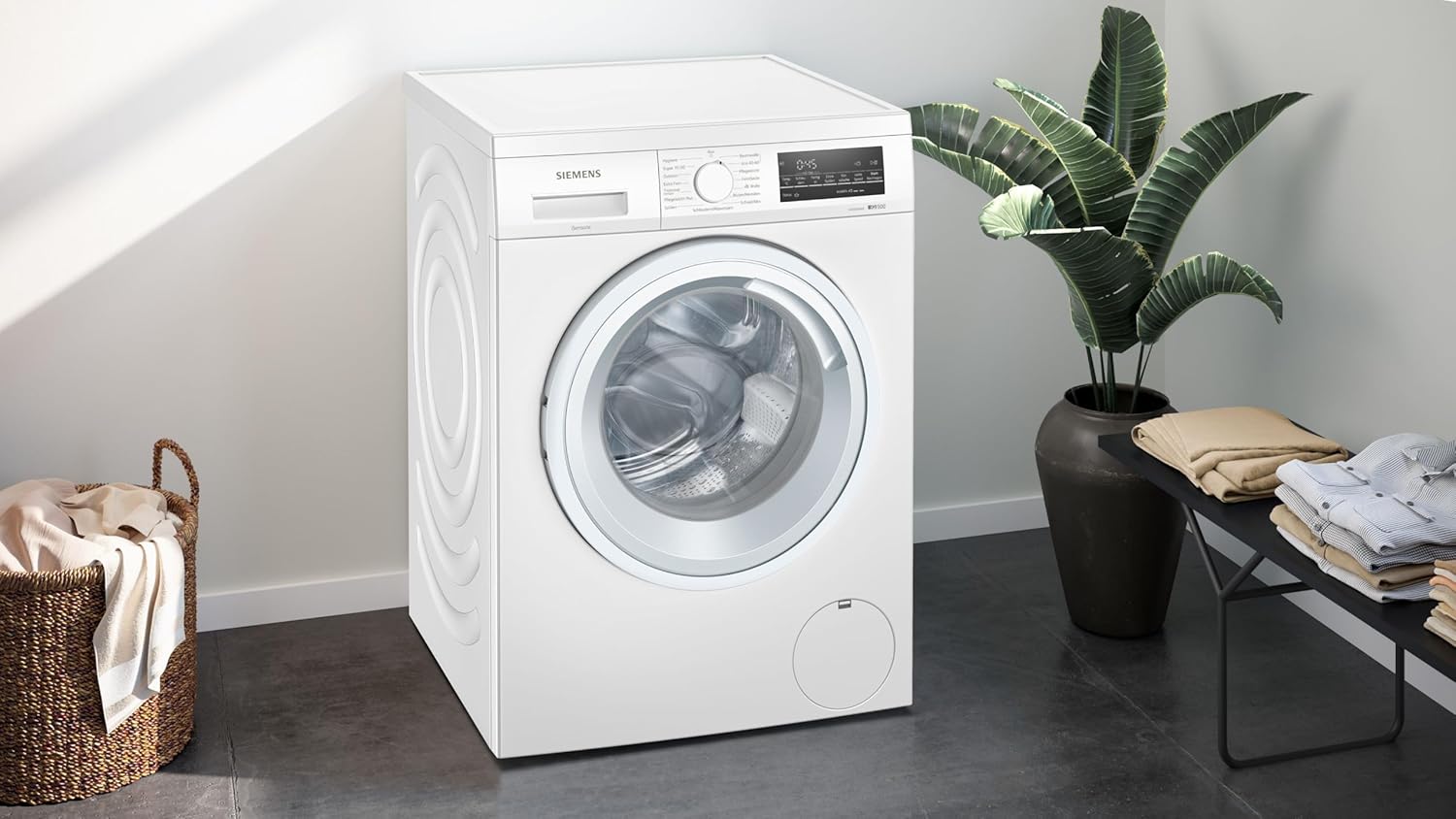 Siemens WU14UT22 iQ500 Waschmaschine unterbaufähig 9 kg, speedPack L - Programme beschleunigen, LED Display, Outdoor-Programm, iQdrive-Motor