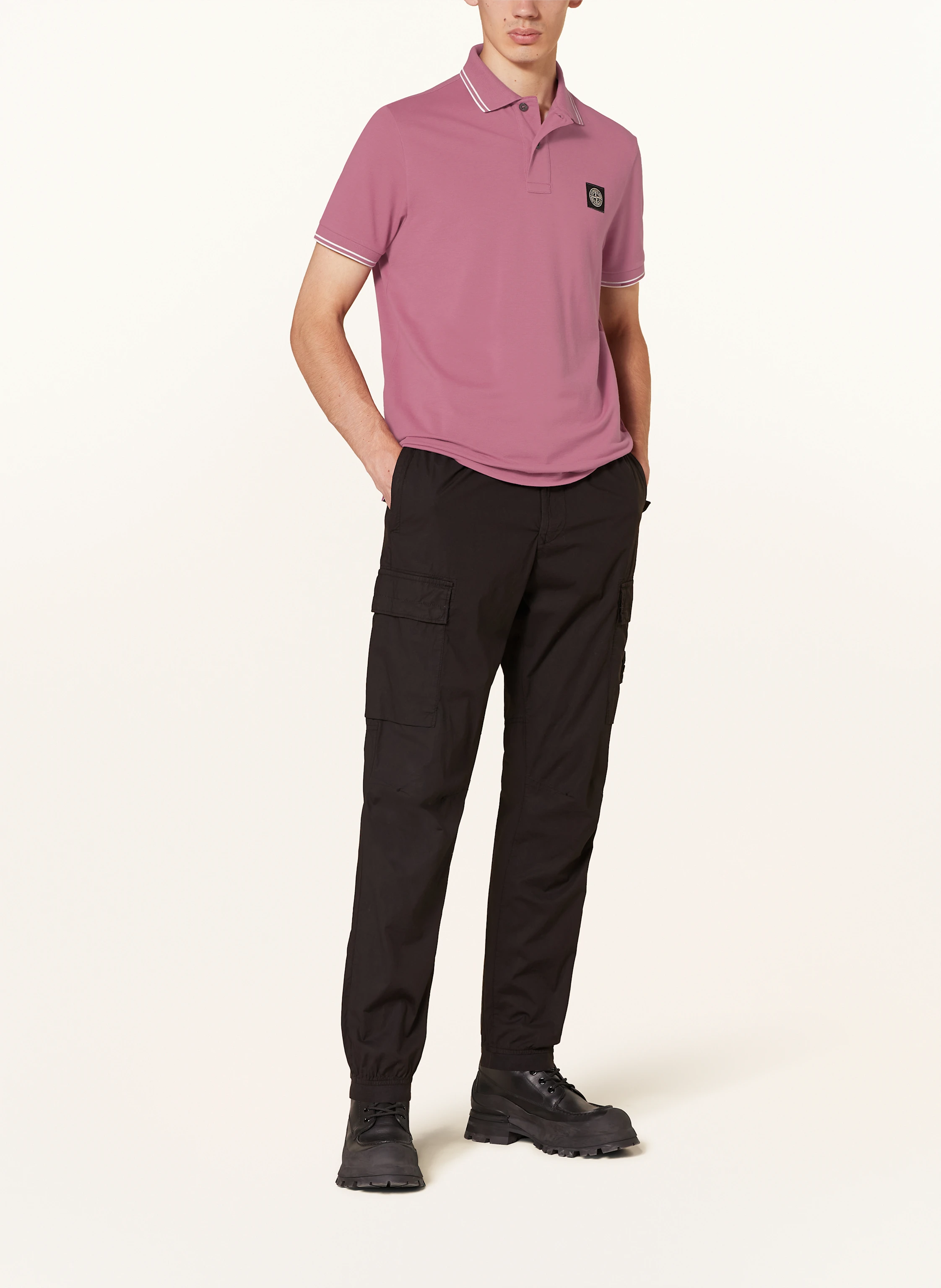 STONE ISLAND Piqué-Poloshirt