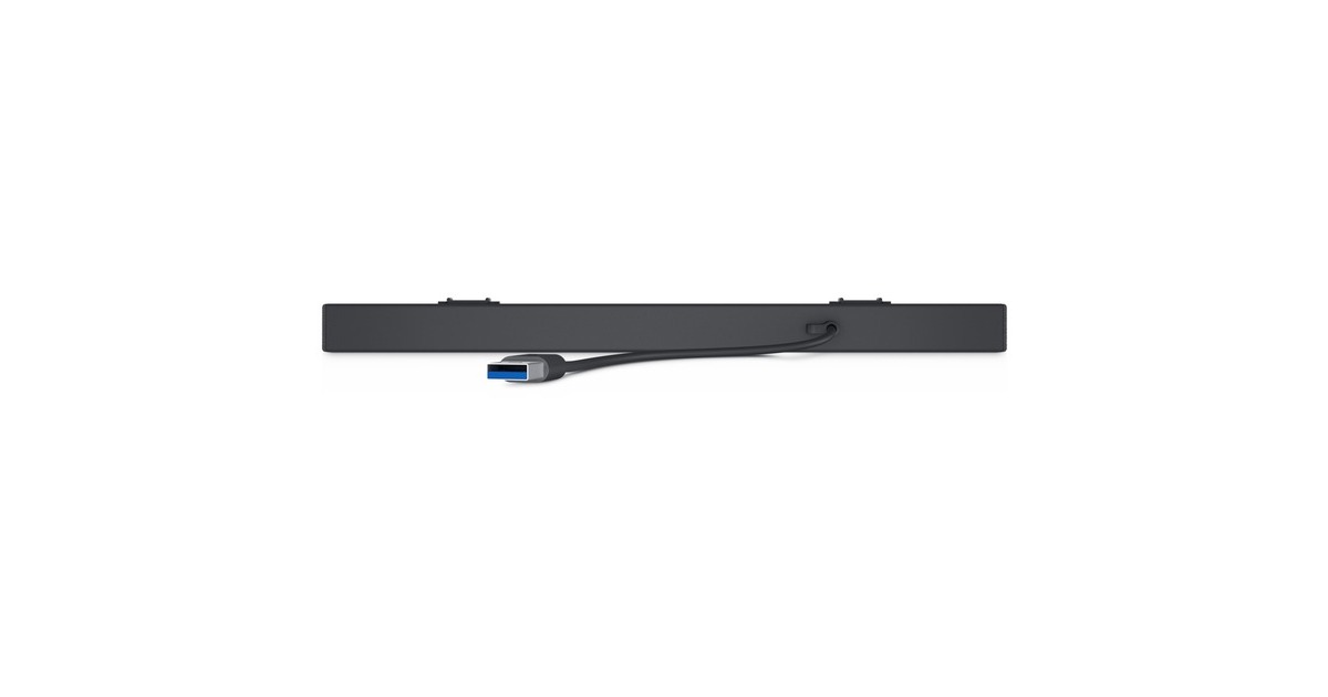 DellSlim Soundbar SB521A  (Zwart, USB)