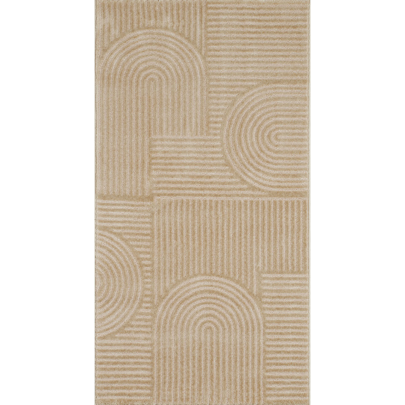Nazar Rugs Tapis Bianca 163 beige - 80x150 cm