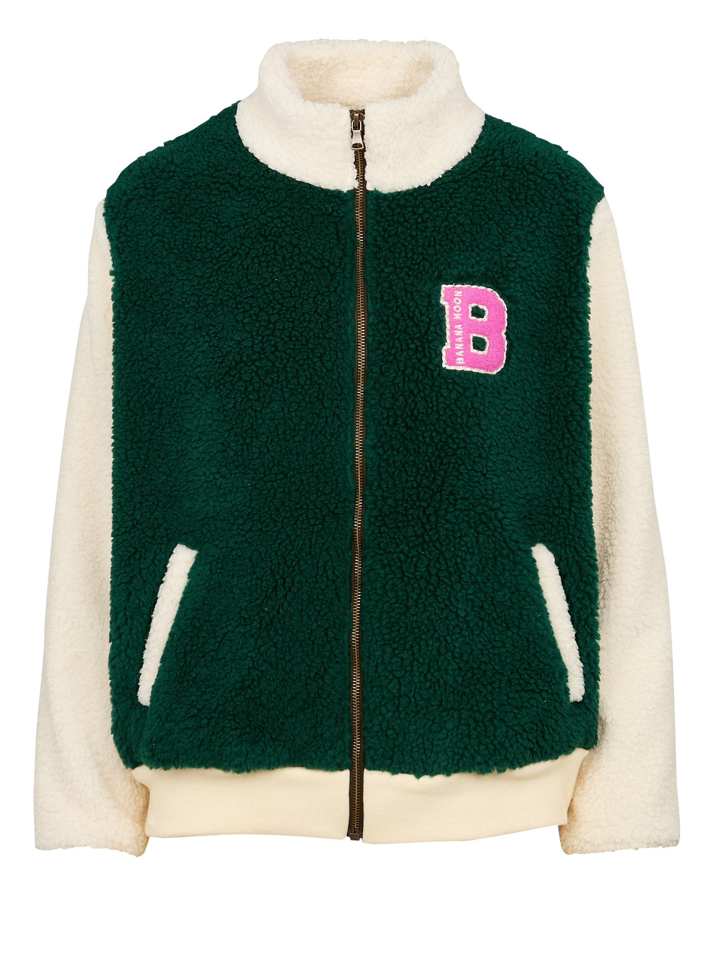 MONTEBELLO BERK - Polaire droite col montant | Vert