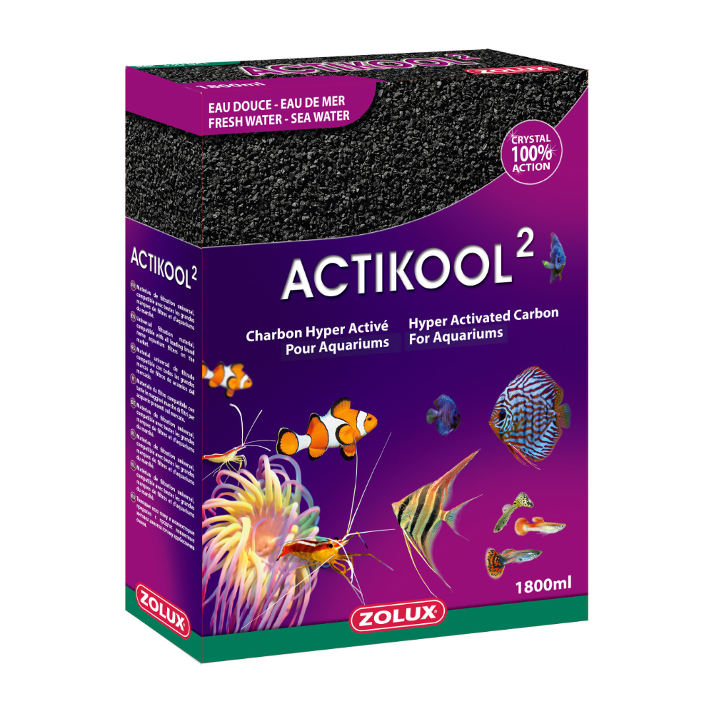Charbon minéral concassé actikool 2 1.8l
