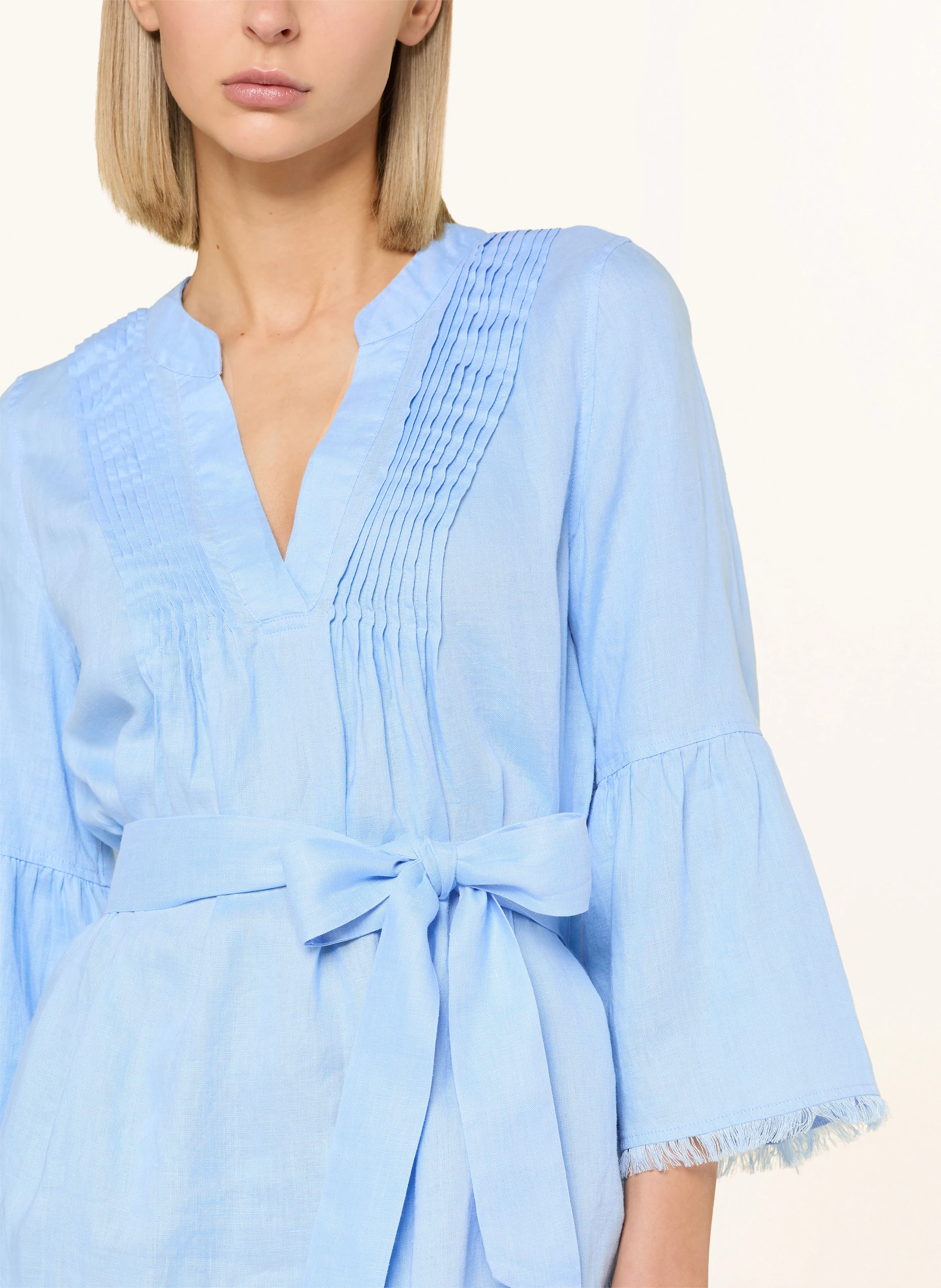 heidi klein Leinenkleid HYDRA mit Rüschen