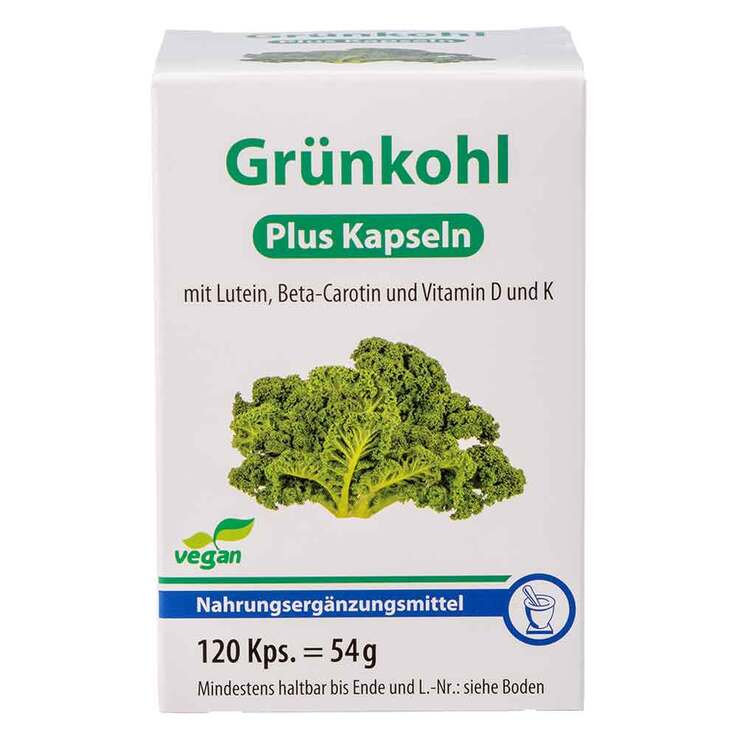 Grünkohl Plus Kapseln, 120 St