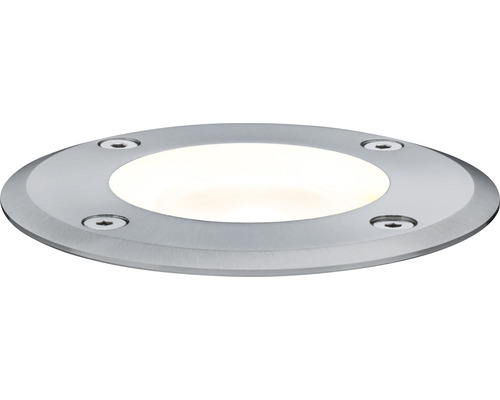 Paulmann inbouw vloerlamp IP67 rond 3,5W 230 lm 3000 K warm wit Ø 108 mm belastbaar tot 500 kg Special Line roestvrij staal 230V