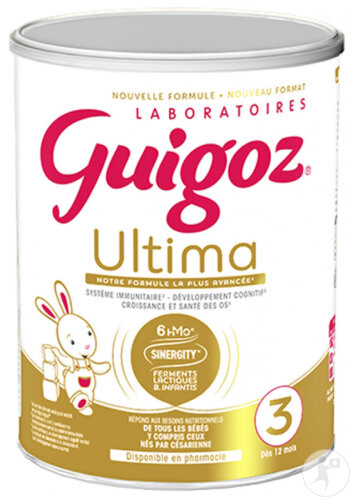 Guigoz Ultima 3 Sinergity Lait De Croissance Dès 12 Mois Pot 780g