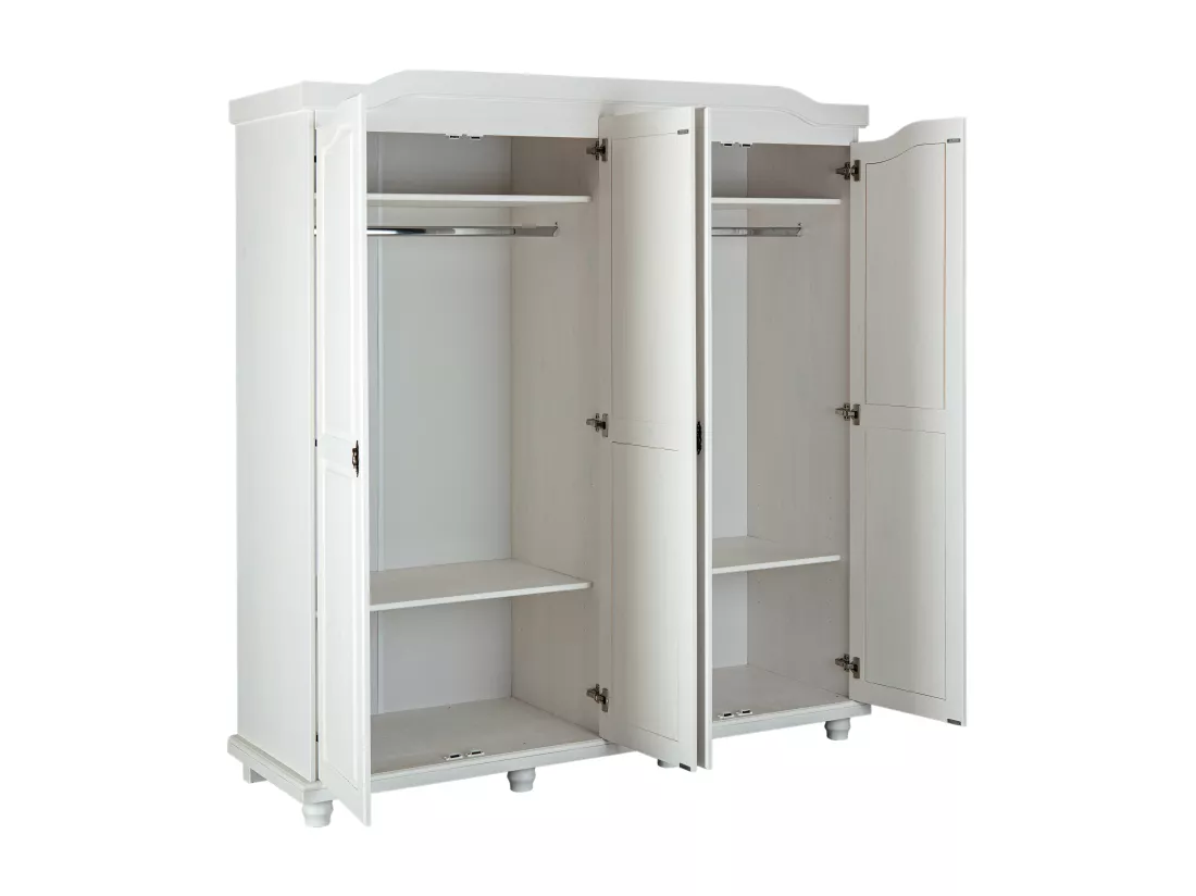 Armoire en Pin Massif Laqué 