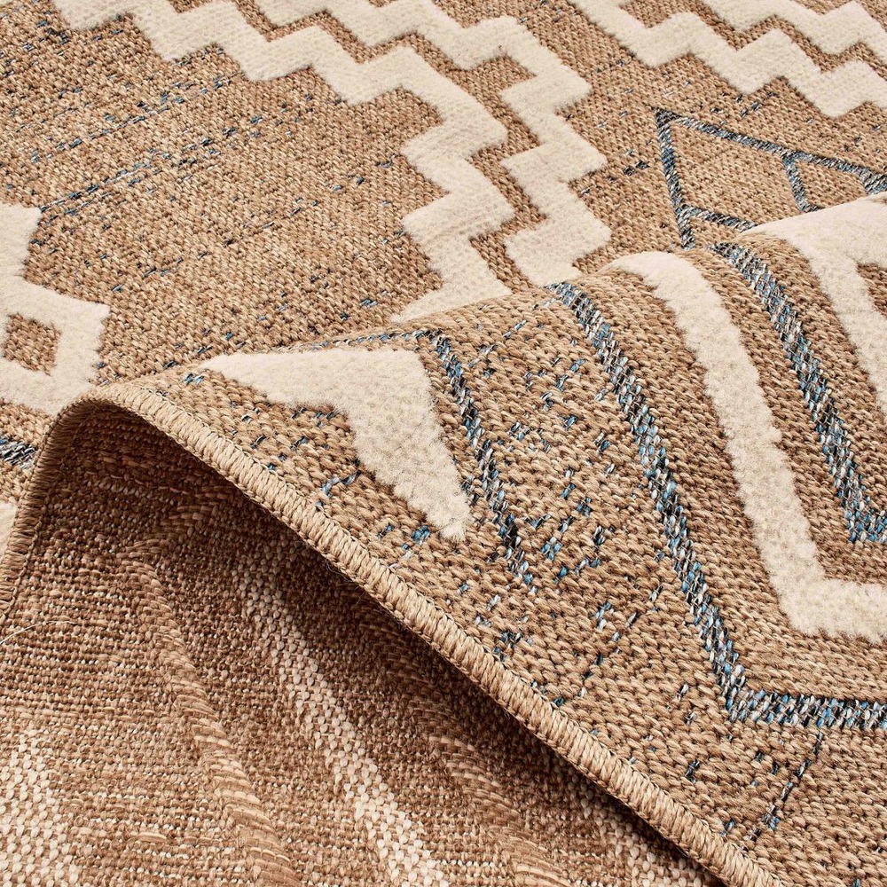 Tapis extérieur bleu 60x90 cm