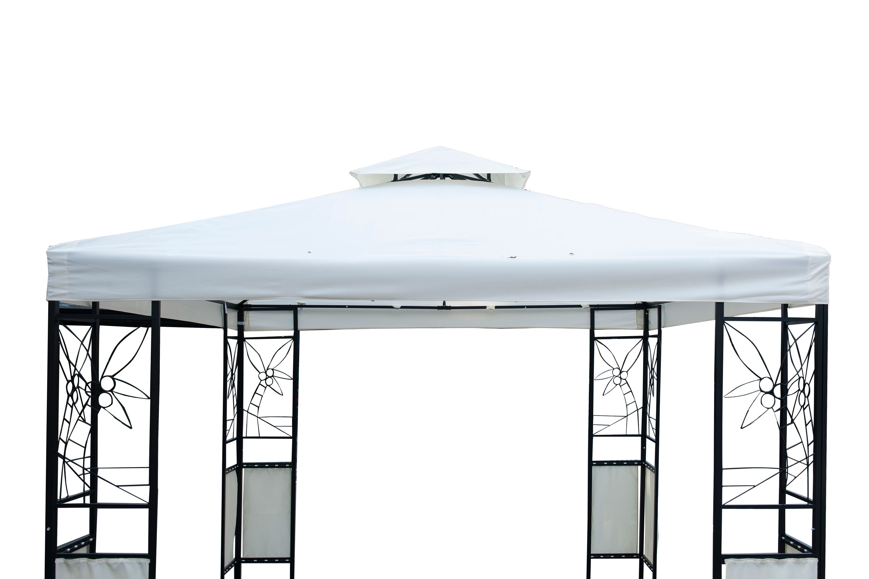 Gartenpavillon HOWEA 3 x 3 m weiss