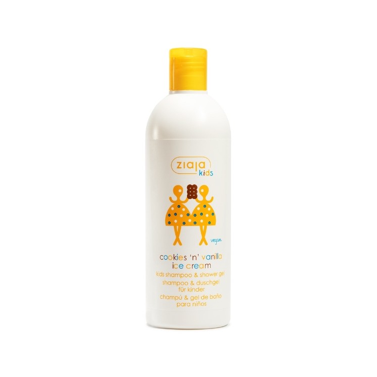 Ziaja Maziajki Shampoo + Waschmittel Keks-Vanilleeis 400 ml