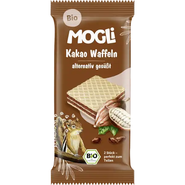 Bio Nasch Geback Kakao Waffeln