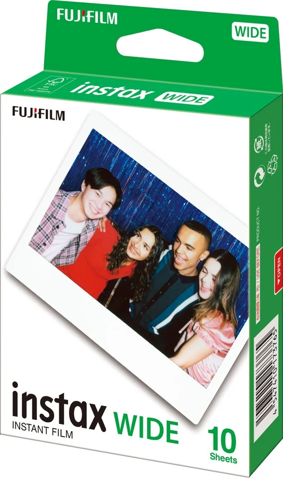 Fuji - Instax Link Wide Printer (grå) + 10pakke film