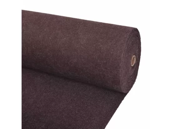 Tapis strié pour exposition 1,2x20 m Marron