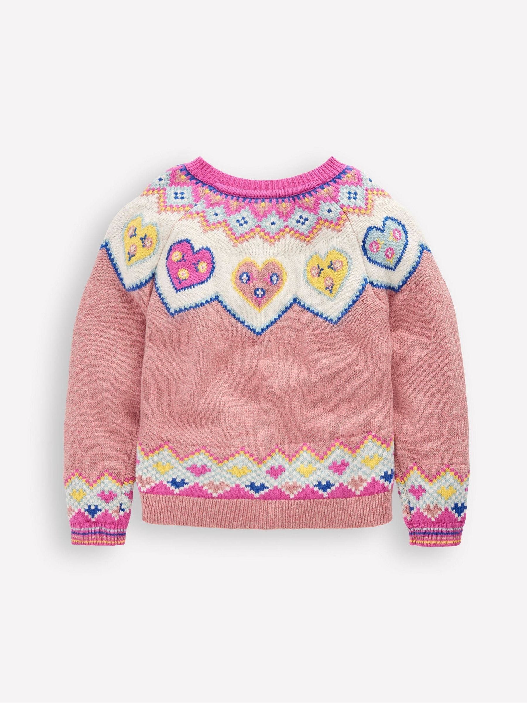 Boden Hart Edie Fair Isle Vest