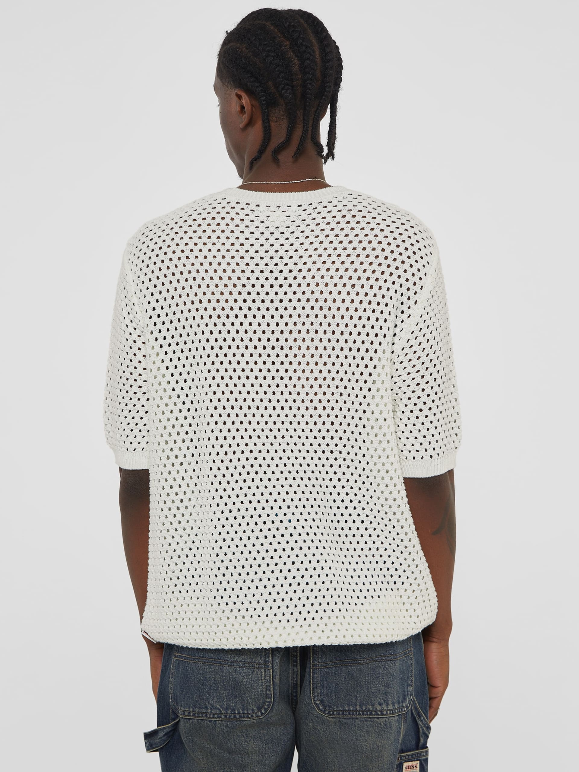 Suéter de crochê GUESS Originals