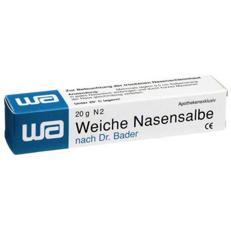 Weiche Nasensalbe n. Dr. Bad, 20 g