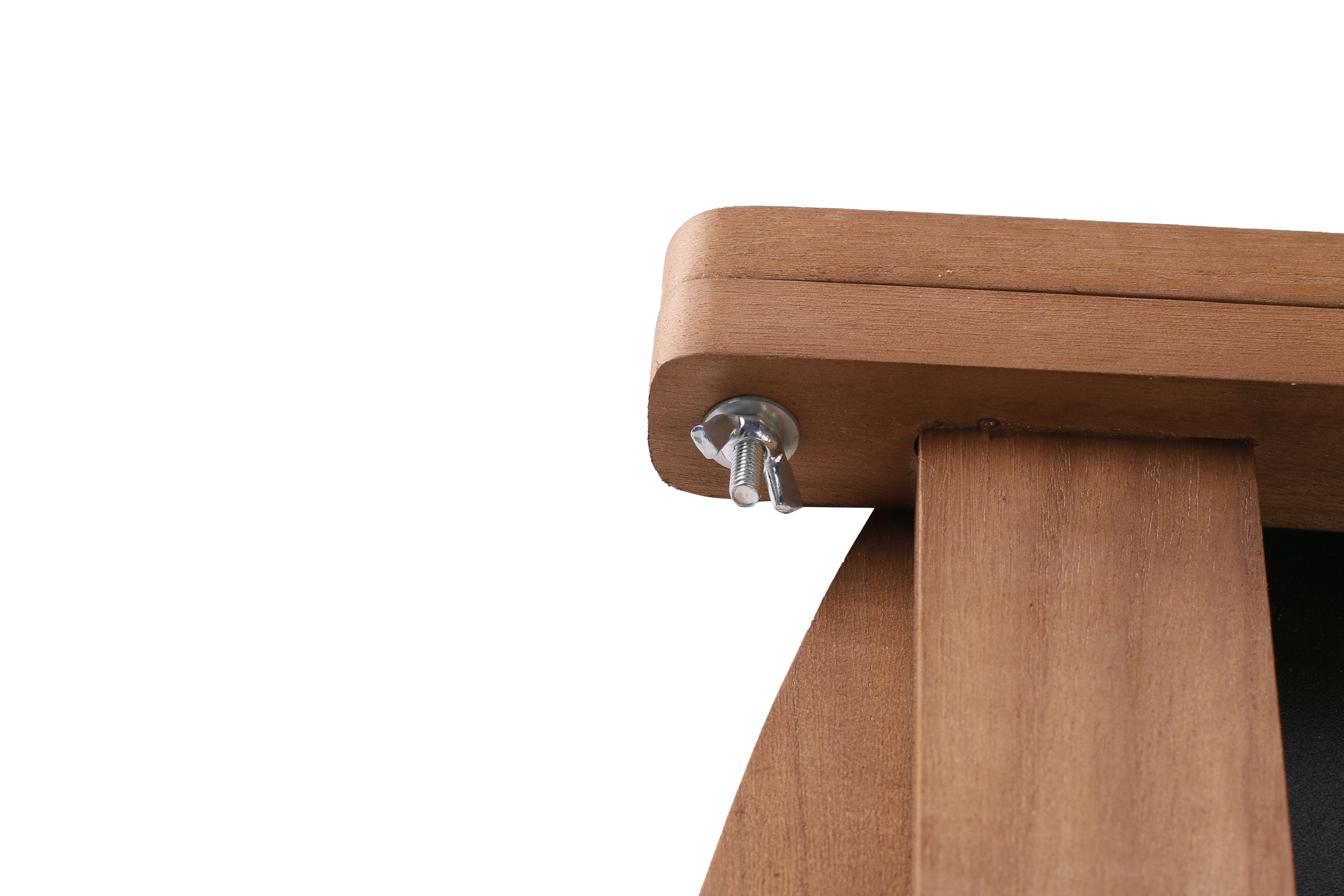 Kundenstopper Kreidetafel mit Ablage 110 x 41 cm natur
