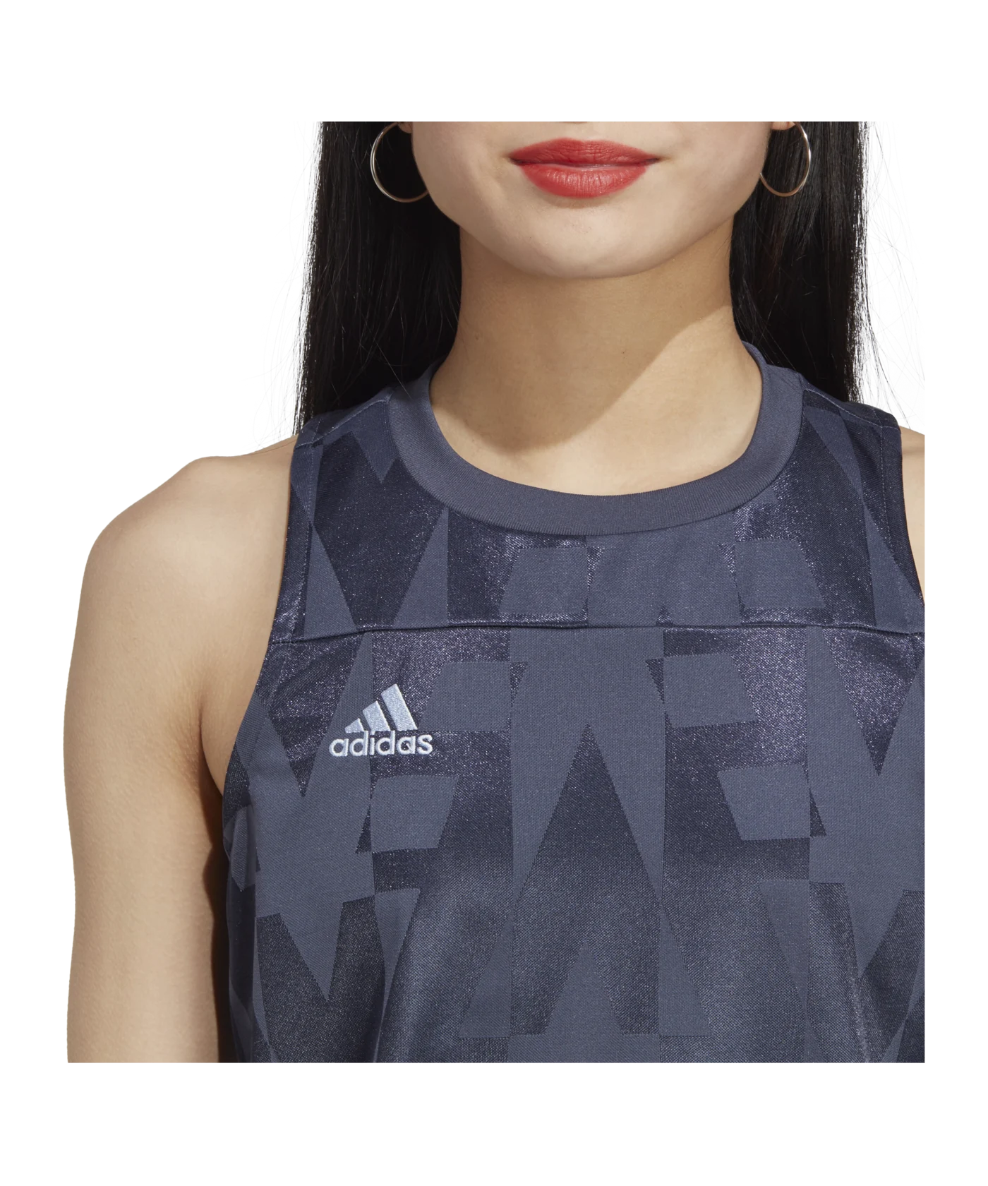 adidas Tiro Tanktop Damen Blau