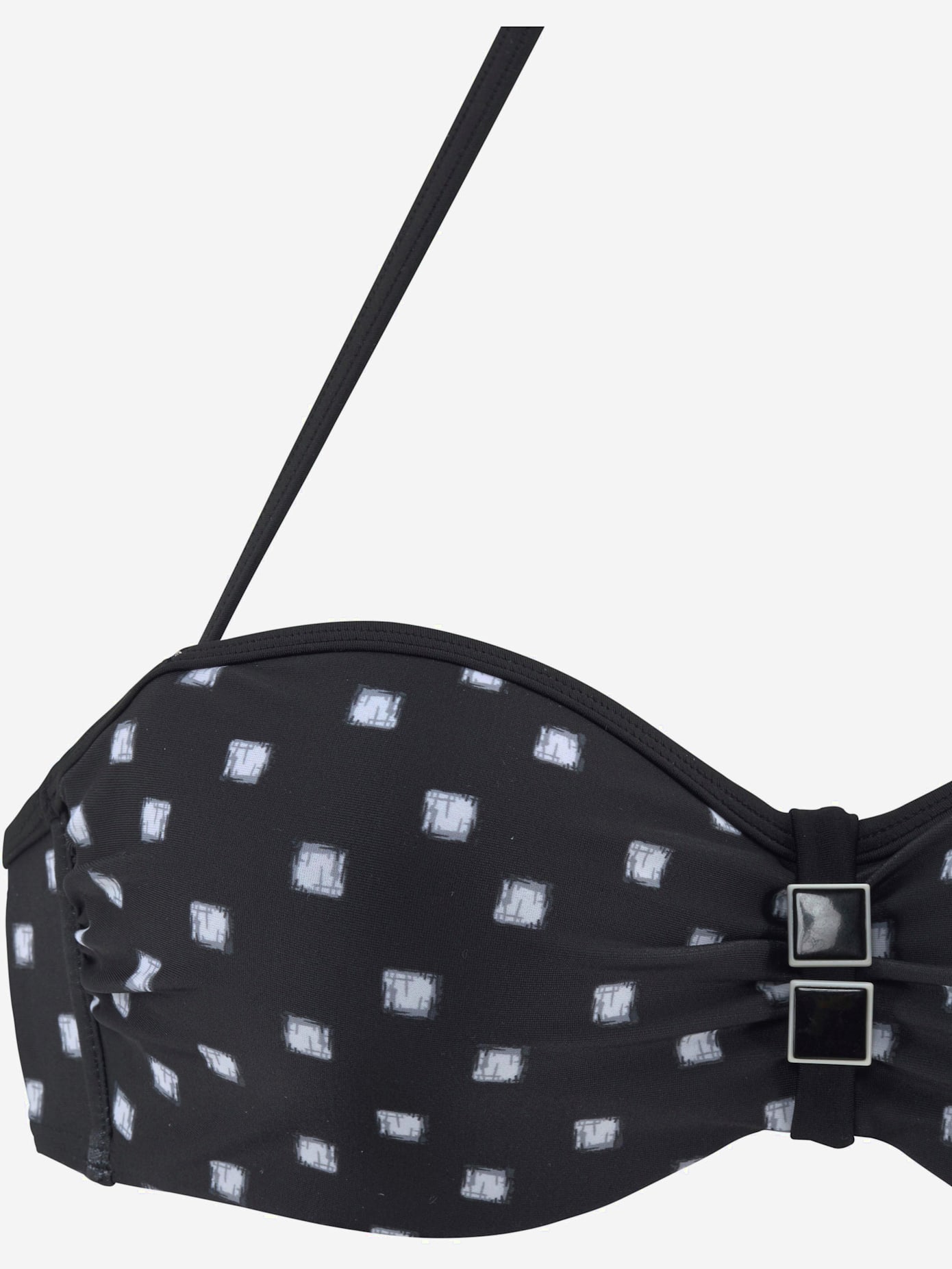 Maillot de bain bandeau à armatures design tendance
