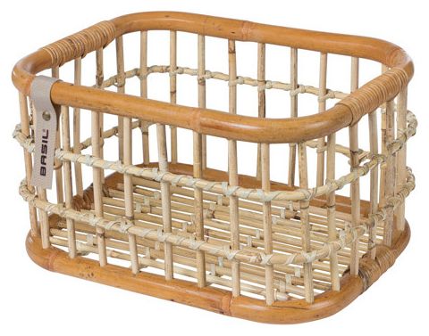 Panier Basil Green Life Rotin M 18L Bois