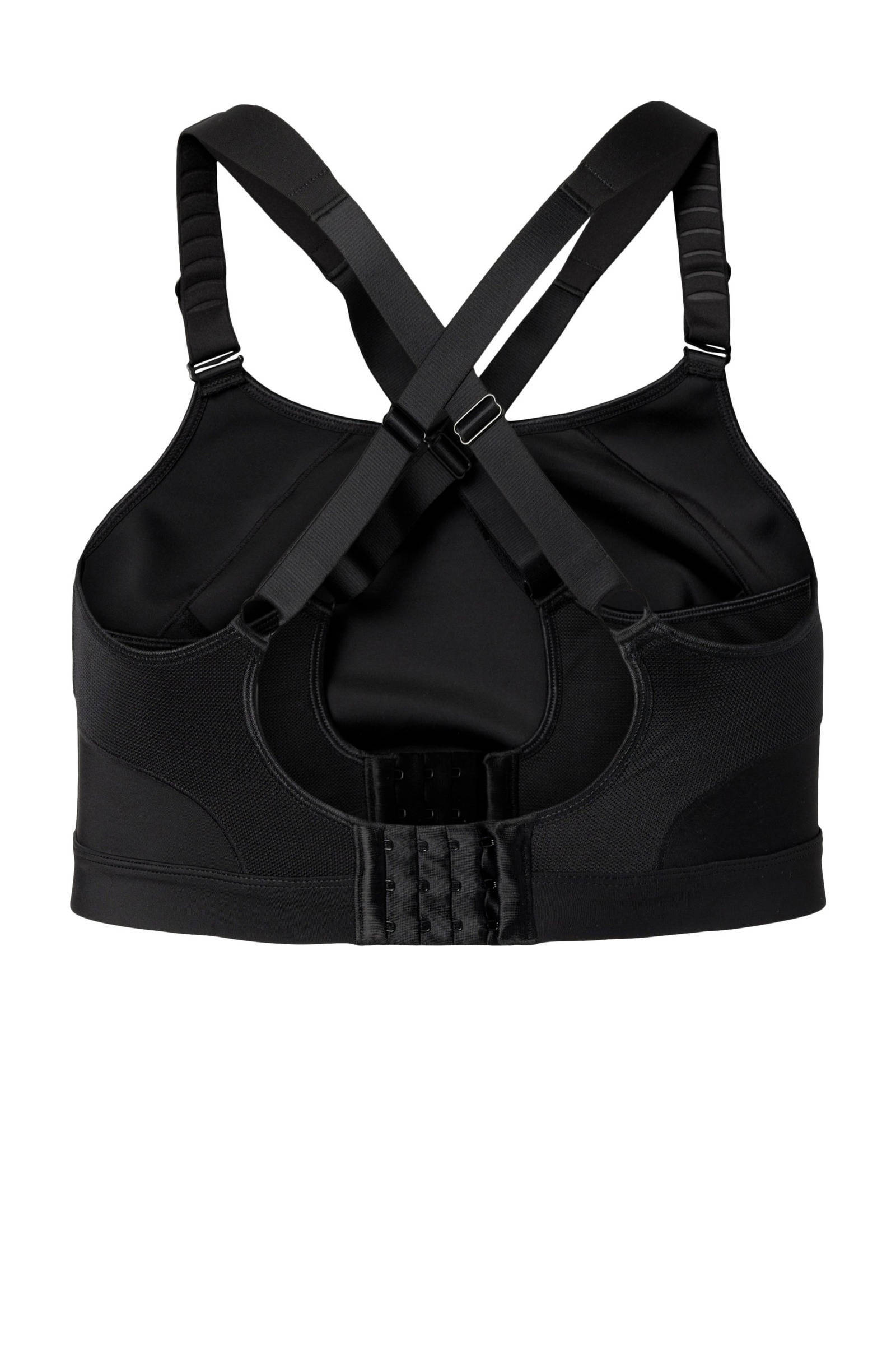 ACTIVE By Zizzi level 2 Plus Size sportbh ACORE zwart